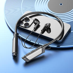 أحدث سماعات رأس رياضية معلقة حول الرقبة لاسلكية BT 5.0 TWS سماعات رأس Audifonos حول الرقبة سماعات أذن IP45 سماعات أذن بشريحة insurt ستيريو - Product Image 2