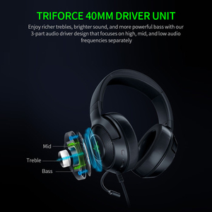 Audífonos V3 X con Cable, Sonido Envolvente 7.1, Unidad de Controlador Triforce de 40 mm, Micrófono Cardioide Hyperclear, Kraken V3 X con Cable - Product Image 6