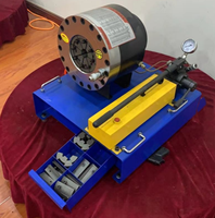 Crimpeuse de Tuyaux Hydrauliques Manuelle Portable 35 kg, Machine à Sertir les Tuyaux d'Huile Haute Pression et les Tuyaux Diesel Anti-explosion