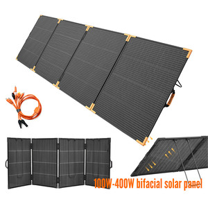 Vente en gros OEM : Couverture solaire portable bifaciale pliable 400W pour camping et station d'alimentation - Product Image 2