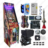 Kit de machine de jeu de flipper classique Shuangqu en métal et plastique, personnalisable, technologie RF mini, alimentation 110/220V, garantie 1 an