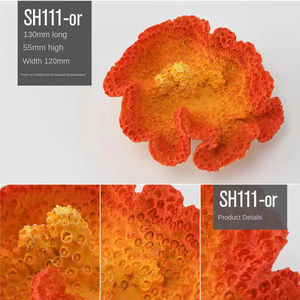 Décor de récif corallien en résine et plastique peint léger, <span class=keywords><strong>aquascaping</strong></span> <span class=keywords><strong>facile</strong></span> pour les débutants - Product Image 1
