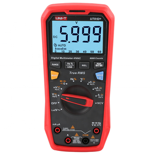 มัลติมิเตอร์ดิจิตอลแท้รุ่น UT61+ ซีรีส์ 1000V ของแท้จาก Uni-t รุ่น UT61B+ UT61D+ UT61E+ พร้อมระบบแจ้งเตือนด้วยเสียงและภาพ - Product Image 3