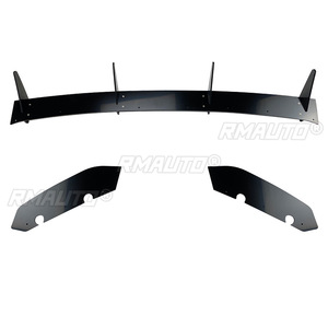 Difusor de Parachoques Trasero Negro Brillante para Coche, Alerón Protector de Parachoques Trasero para SEAT Leon Hatchback MK3 2013-2016 - Product Image 2