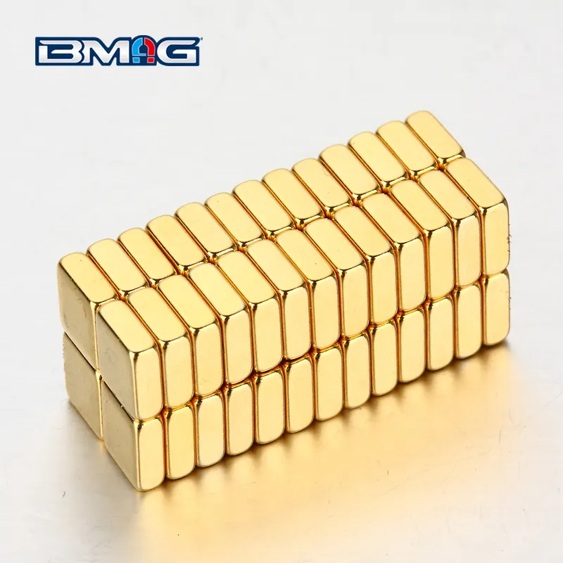 Blocs magnétiques en or, jeu de construction, 216 pièces, originaux, nouveau