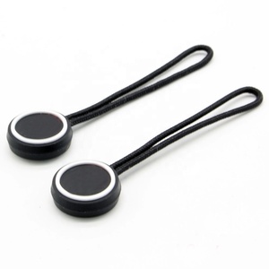 Лидер продаж, цветной мягкий ПВХ резиновый пуловер на молнии и Высококачественный ТПУ с логотипом, слайдер для одежды - Product Image 6