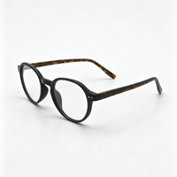 Montures de lunettes rondes pleines montures, plusieurs couleurs pour un usage quotidien