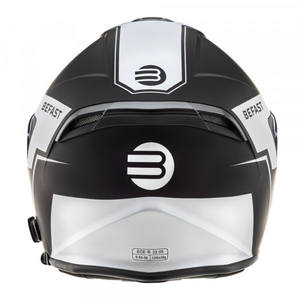 Befast JET Connect con intercomunicador integrado Negro Blanco XL - Product Image 4