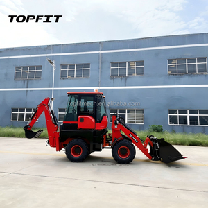 TOPFIT Factory Hot Sale 4×4 WZ25-18 Construction Backhoe Loader Yanmar Diesel Engine 0.8m³ Bucket Capacity High - Product Image 6