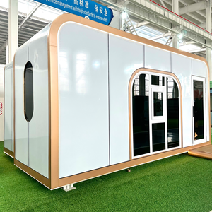 Mini di động văn phòng container nhà không thấm nước prefab thép viên nang Pod cho Tiny nhà văn phòng Apple cabin nhà - Product Image 3