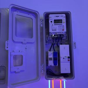 Boîtier de distribution électrique SMC d'usine chinoise, boîtier de <span class=keywords><strong>compteur</strong></span> électrique monophasé en plastique avec <span class=keywords><strong>compteur</strong></span>, <span class=keywords><strong>fusible</strong></span> et disjoncteur - Product Image 1