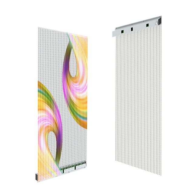 Advertising Indoor Display Screen Led Transparent Full Color Clear HD P10 Transparent Led Window Screen