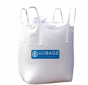 Hesheng 1000kg 1.5ton 2ton PP Jumbo Bags Mining Packing Plastic Woven Big Bag Fibc Bulk Bags