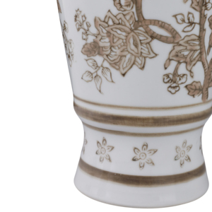 Vaso decorativo in ceramica con disegno di uccelli e rampicanti per l'arredamento della casa, perfetto vaso per fiori per camera da letto e soggiorno - Product Image 5