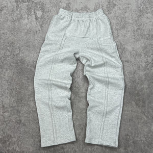 Pantalones Deportivos Anchos de Algodón Personalizados QIANSHI para <span class=keywords><strong>Hombre</strong></span>, Pantalones Deportivos Holgados de Pierna Recta de Felpa Francesa, Pantalones Deportivos Holgados y Acampanados para <span class=keywords><strong>Hombre</strong></span> - Product Image 5
