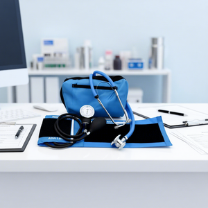 เครื่องฟังหัวใจแบบแมนนวลสำหรับใช้ในบ้านเครื่องมือวัดพื้นฐานทางการแพทย์สำหรับการตรวจติดตามสุขภาพประจำวัน - Product Image 1