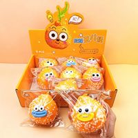 Jouets promotionnels : Fidget Toy sensoriel anti-stress à remontée lente, fruits simulés (Fraise, Pomme de terre, Ananas, Orange)