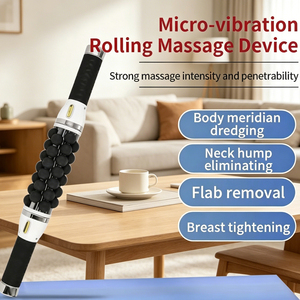 Rullo Massaggiante Portatile con Micro Vibrazioni, Dispositivo Elettrico Manuale per Rassodamento della Pelle e Modellamento del Corpo per Terapia del Legno - Product Image 6