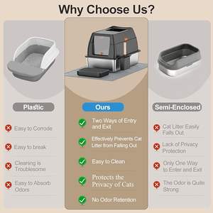 اوميجا باو NRA15 تنظيف ذاتي حجم عادي, رمادي اللون, التنظيف الذاتي للأحجام العادية, من نوع أوميجا باو NRA15 - Product Image 3