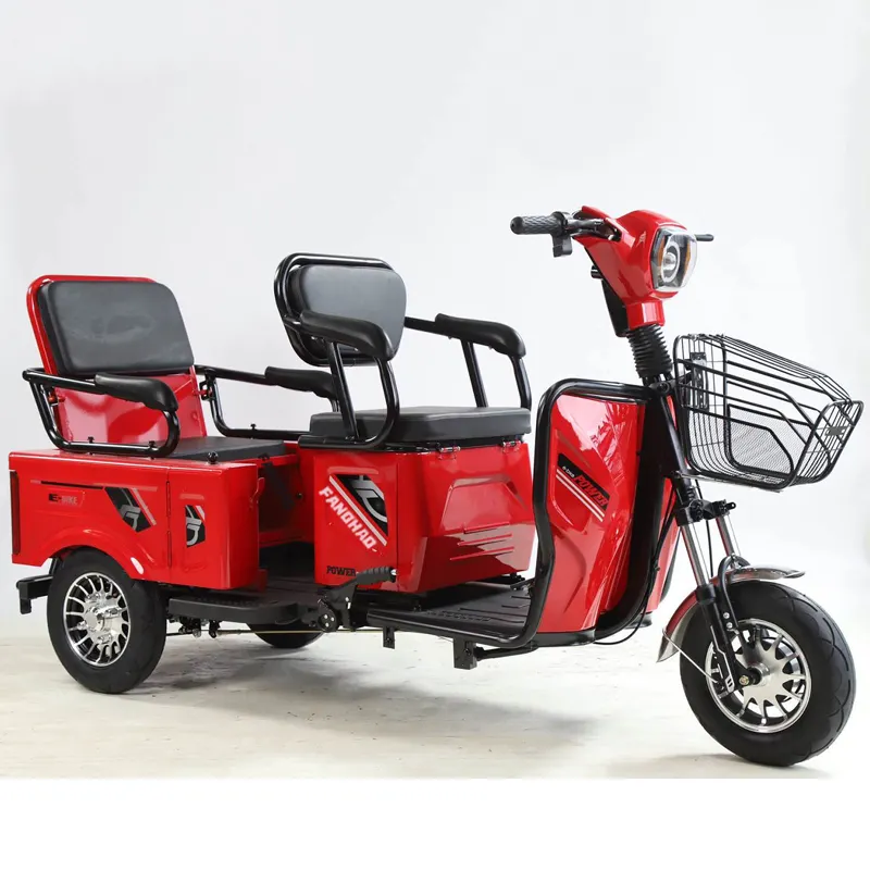 Skuter mobilitas daya isi daya roda tiga dewasa Tiongkok Harga roda tiga listrik murah untuk penjualan