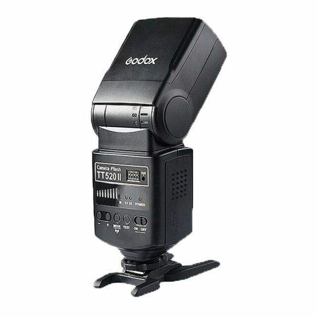 Godox Wireless Camera Flash Speedlite TT520II for Canon Nikon Pentax Fujifilm Olympus DSLR Camera