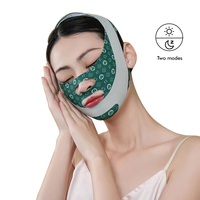 2023 plus récent vert Double menton réducteur V Line Face Lifting Bandage