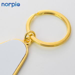 Đôi bên in ấn khách sạn Keychain hình thoi số cổ điển motel <span class=keywords><strong>Key</strong></span> tag thăng hoa hai mặt trống khách sạn Keychain - Product Image 3