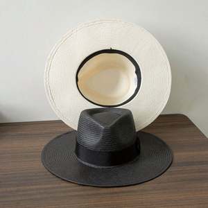 Sombrero Panamá de Paja Toyo de Lujo para Hombre y Mujer, con Lazo a Juego, Moda de Verano, Gran Venta - Product Image 5