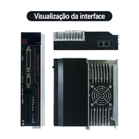 Kit moteur de broche servo AC 1,8 kW 220 V 3000 tr/min avec variateur T3D, câble d'encodeur et résistance pour machine de fraisage CNC - Stock Brésil