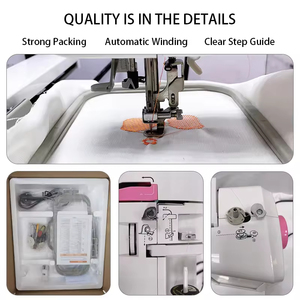 Tự động sử dụng nhà duy nhất đầu máy tính thêu máy nhỏ thêu phẳng làm cho máy mang thành phần cốt lõi để bán - Product Image 3