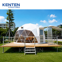 Tente dôme en toile pvc sur mesure, grande maison, glamping, dôme géométrique, désert, igloo, canopée et dôme