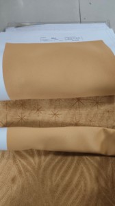 Vải rèm cửa sổ chất lượng cao 100% polyester, kiểu dáng thời trang mới nhất, họa tiết dập nổi, kiểu <span class=keywords><strong>Jacquard</strong></span>, cản sáng - Product Image 4