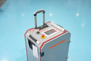 100W 200W Faserlaser Rosten tfernungs maschine Tragbare Auto Clean Cleaner Stein Graffiti Entfernung Wasch geräte Detail lierung Holz - Product Image 2