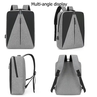 Ensemble de sacs fins pour voyage, sacoche pour ordinateur portable avec chargeur USB, sac à dos de classe pour étudiants, sac d'école 3-en-1 pour étudiants universitaires, pochette