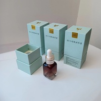 Boîte de bouteille de compte-gouttes de parfum mignon, boîte d'huile essentielle, flacon de vernis à ongles, huile, boîte en papier, emballage avec doublure EVA