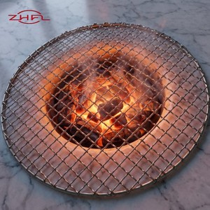 Custom Standard Size 304 Stainless Steel Charcoal BBQ Grill <b>Net</b> Plain Weave Welded <b>Mesh</b> Heat Resistant Corrosion Resistant - Product Image 1