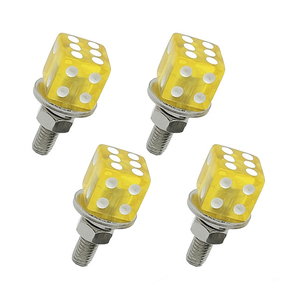 JDMotorsport88 Set di 4 Viti a Dado per Targa Auto Anteriore <span class=keywords><strong>e</strong></span> Posteriore, <span class=keywords><strong>Bulloni</strong></span> di Fissaggio Filettati M6 - Product Image 2