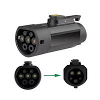 Adaptateur EV 32A 7KW pour station de recharge GBT vers Type 1 J1772 pour voiture électrique