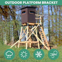 Supports de support de cerf Supports de rehaussement durables Support de store de cerf pour plate-forme de chasse en plein air Supports de store de cerf surélevés