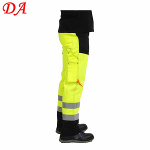 Xây dựng làm việc quần phản quang an toàn hàng hóa quần với đầu gối Pad Túi Polyester Chất liệu Nhà cung cấp từ Trung Quốc - Product Image 4