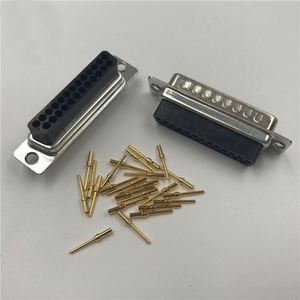 Conector D-SUB Macho de 9 Pines DB9 con Conector Tipo V/T 4-40 #   Conector Nut DB DP9P para PCB D-Sub - Product Image 2
