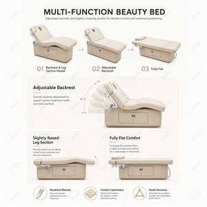 Fauteuil-lit <span class=keywords><strong>de</strong></span> salon <span class=keywords><strong>de</strong></span> beauté, <span class=keywords><strong>table</strong></span> <span class=keywords><strong>de</strong></span> soin du visage, lit esthétique électrique, mobilier <span class=keywords><strong>de</strong></span> salon <span class=keywords><strong>de</strong></span> beauté, chaise longue chauffante pour <span class=keywords><strong>massage</strong></span> et soins cosmétiques - Product Image 3