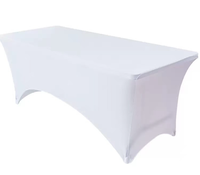 Nappe haute élastique de couverture de table en polyester résistant à l'huile imperméable moderne pour la maison