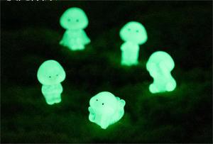 Moss Micro-paysage Figurines fluorescentes créatives Ornements de table en résine pour bricolage Accessoires décoratifs pour sacs aveugles - Product Image 6