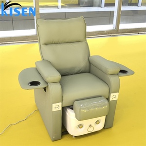 KISEN Chaise de pédicure électrique européenne personnalisable avec logo, pour salon de beauté, style moderne, pour massage et manucure - Product Image 3