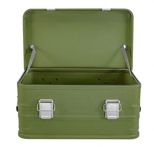 Custom Multi-functional Alloy <b>Storage</b> <b>Camping</b> <b>Box</b> <b>Camping</b> <b>Storage</b> Organizer <b>Box</b> - Product Image 1