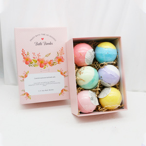 Bombes de bain de luxe personnalisées avec beurre de karité et noix de coco, boules effervescentes faites à la main, 100% naturelles, coffret cadeau pour enfants, femmes, filles, fêtes - Product Image 3