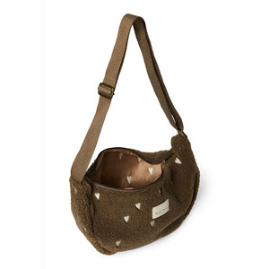 Niedliche Mode Reise Sherpa Teddy Winter Dumpling-Form Crossbody Lauf Bauchtasche mit Reißverschluss, Flauschige Fanny Pack, Individuelle Hüfttasche - Product Image 4