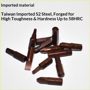 <span class=keywords><strong>Puntas</strong></span> de seguridad Torx con vástago hexagonal de 1/4 de pulgada, acabado cromado, acero, punta de <span class=keywords><strong>destornillador</strong></span> Torx de 1 pulgada, OEM - Product Image 3