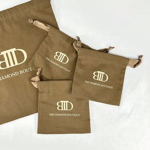 Factory Direct Price Silk Ribbon Cotton Drawstring <b>Bag</b> Reusable Storage <b>Bag</b> Pouch Cotton Fabric Gift <b>Packaging</b> <b>Bag</b> for Jewelry - Product Image 3